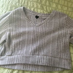 Cropped sweater